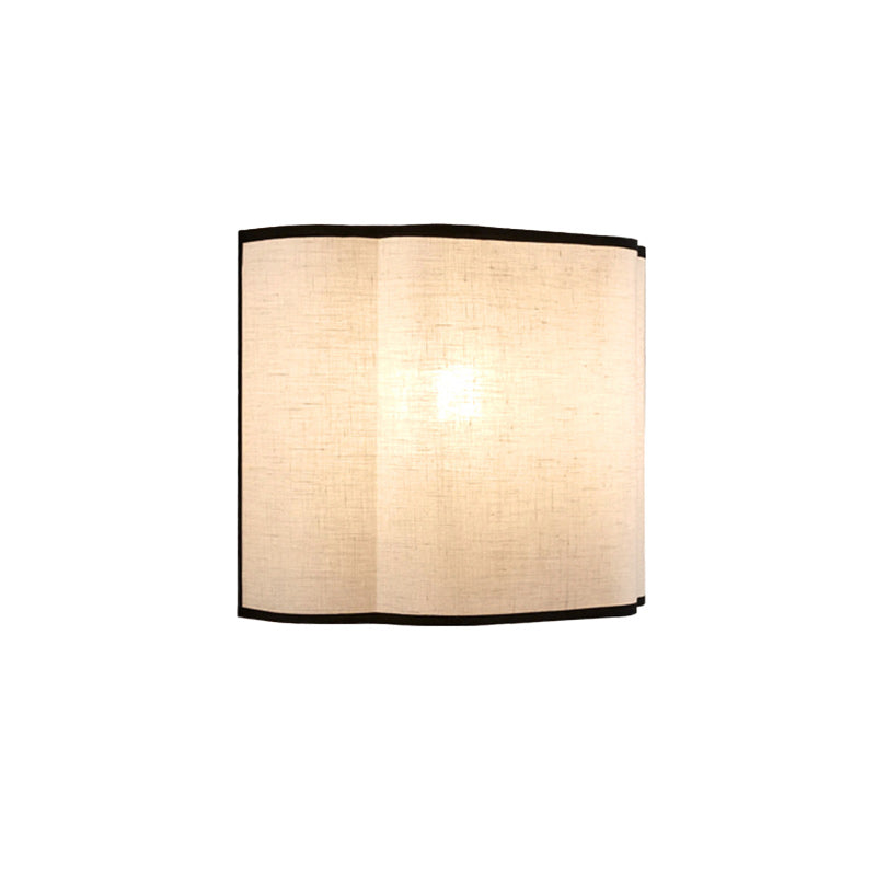 Kinkiet Do Sypialni Z Abażurem Beżowy | LED