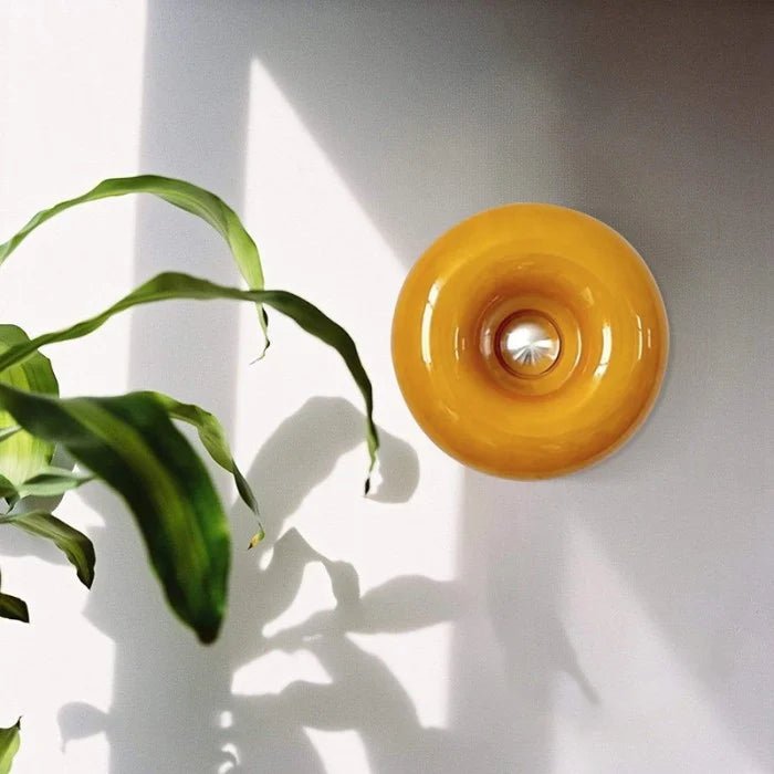 Kinkiet Dotykowy Donut Sypialnia Salon | Lampka Nocna