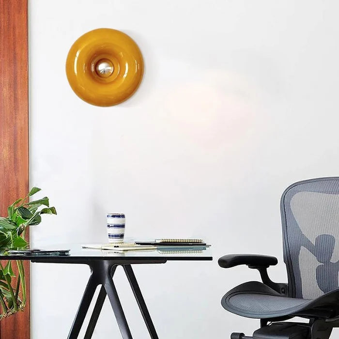 Kinkiet Dotykowy Donut Sypialnia Salon | Lampka Nocna