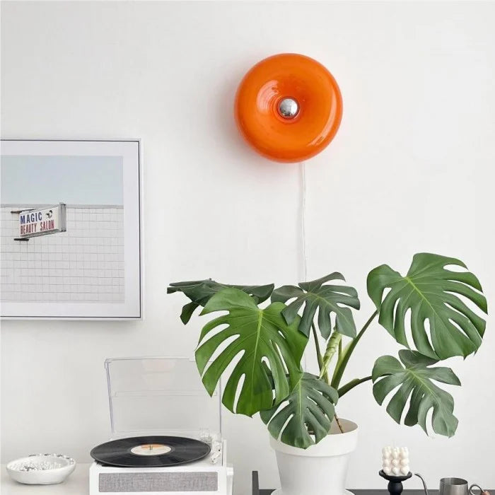 Kinkiet Dotykowy Donut Sypialnia Salon | Lampka Nocna