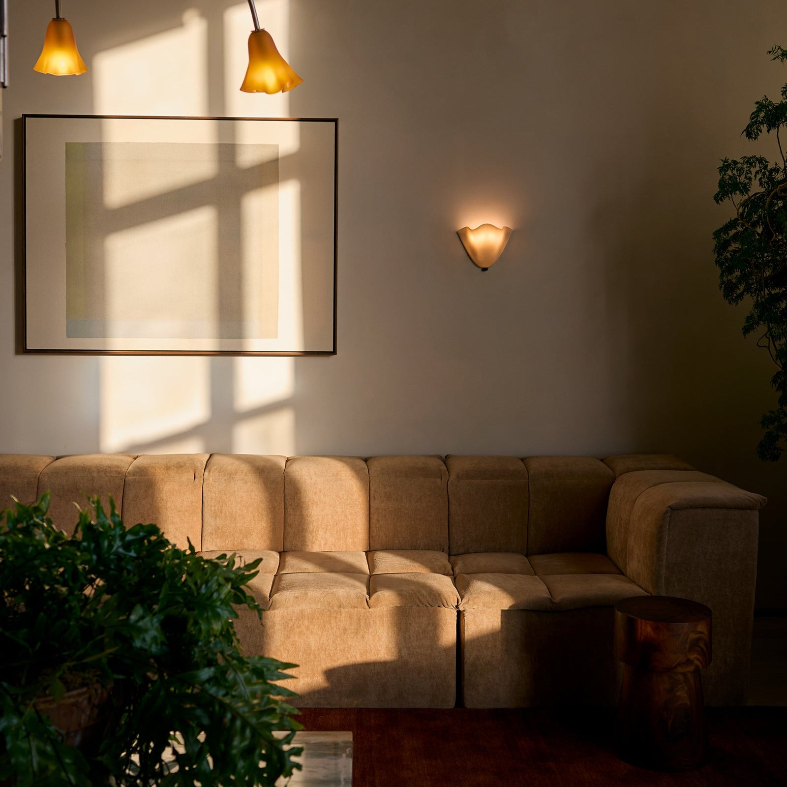 Kinkiet Muszla Salon Sypialnia | Mały
