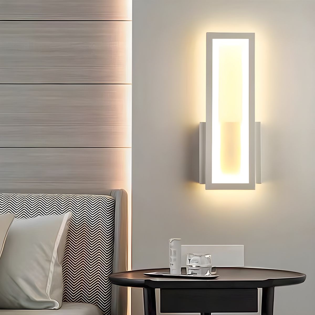 Lampa Do Sypialni Na Ścianę Ledowa | Nowoczesna