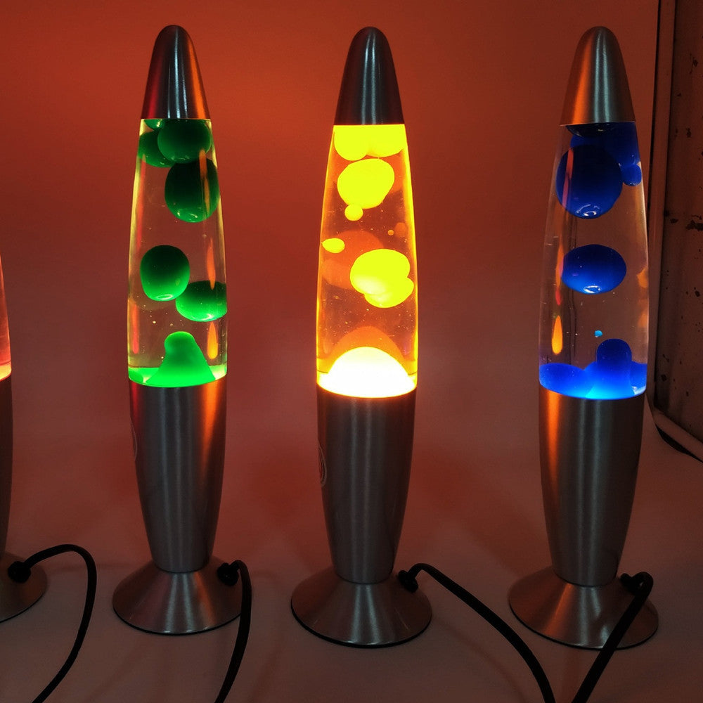 Lampa Lawa Do Salonu Na Stół Szklana Kolorowa | Lampa Dekoracyjna