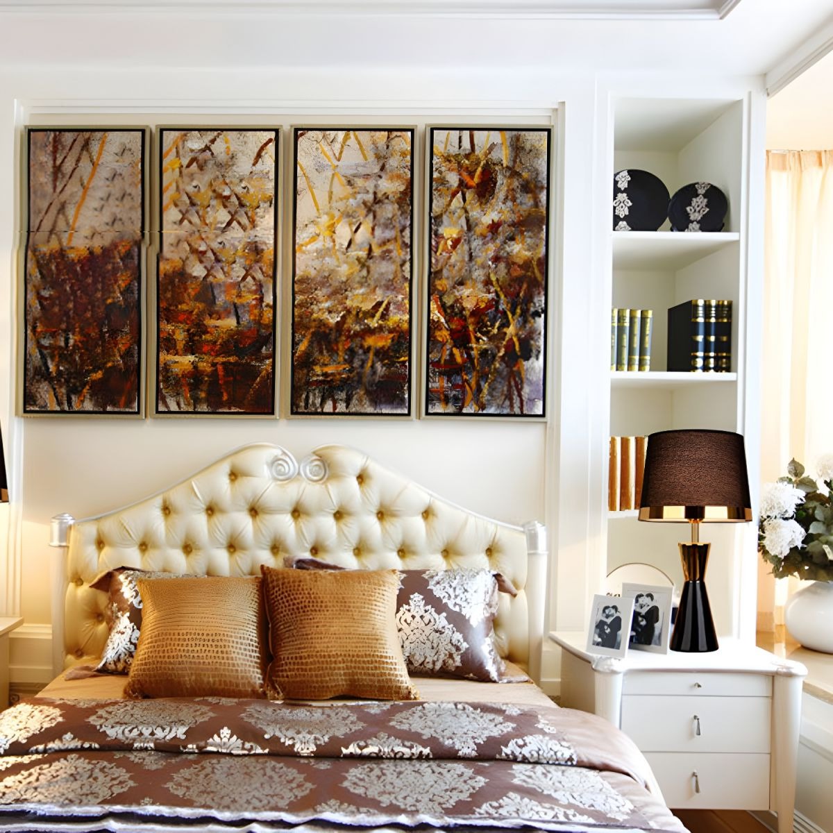 Lampa Nocna Do Sypialni i Salonu Stołowa | Styl Nowoczesny