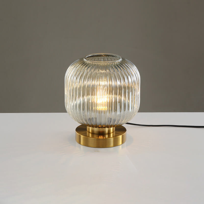 Lampa Nocna Szklana Stołowa Do Sypialni | Elegancja