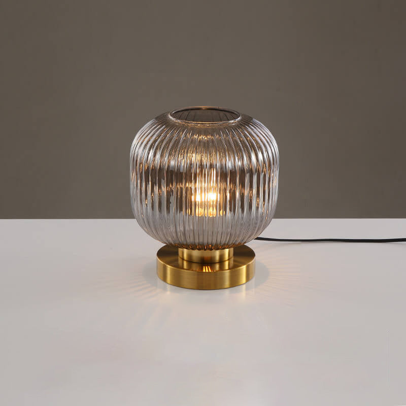 Lampa Nocna Szklana Stołowa Do Sypialni | Elegancja