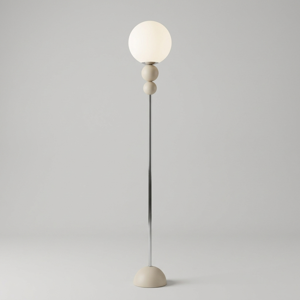 Lampa Podłogowa Kulista do Salonu | Dekoracyjna