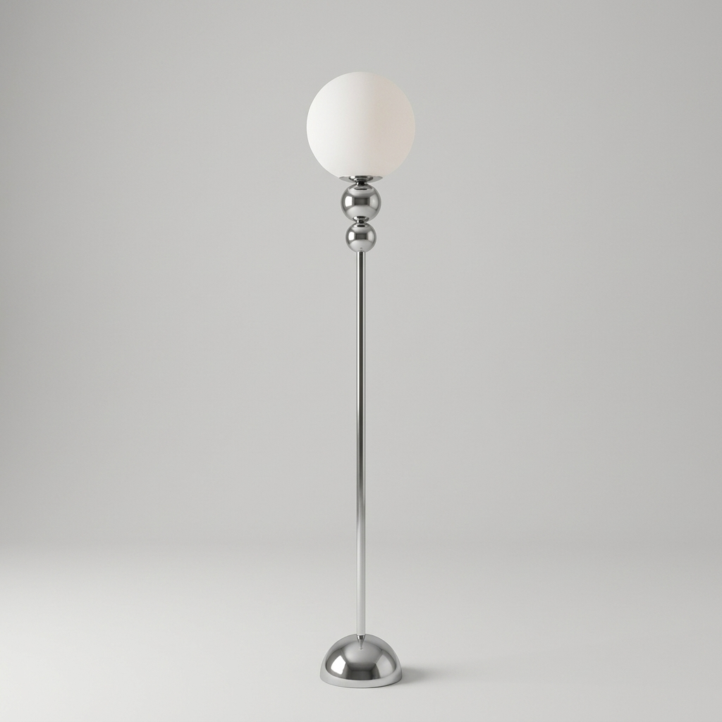 Lampa Podłogowa Kulista do Salonu | Dekoracyjna