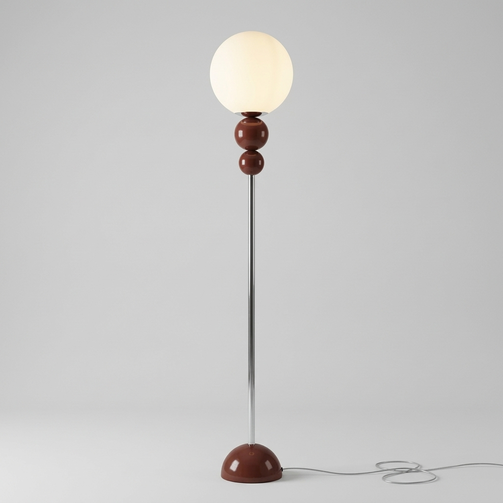 Lampa Podłogowa Kulista do Salonu | Dekoracyjna