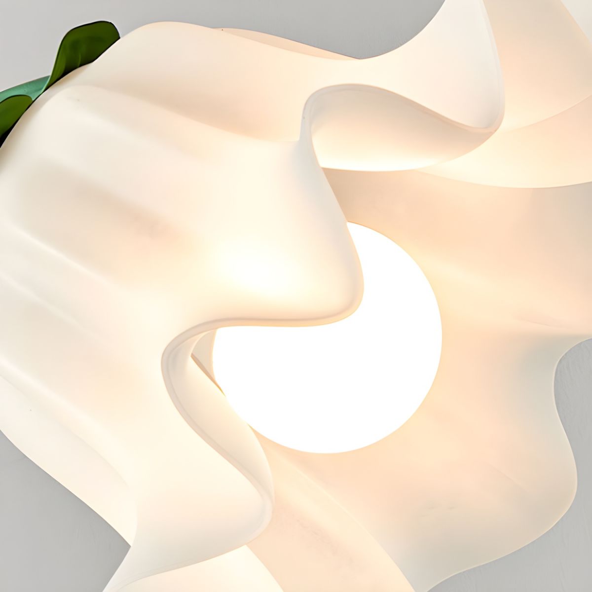 Lampa Stojąca Kwiatowa do Salonu | Dekoracyjna