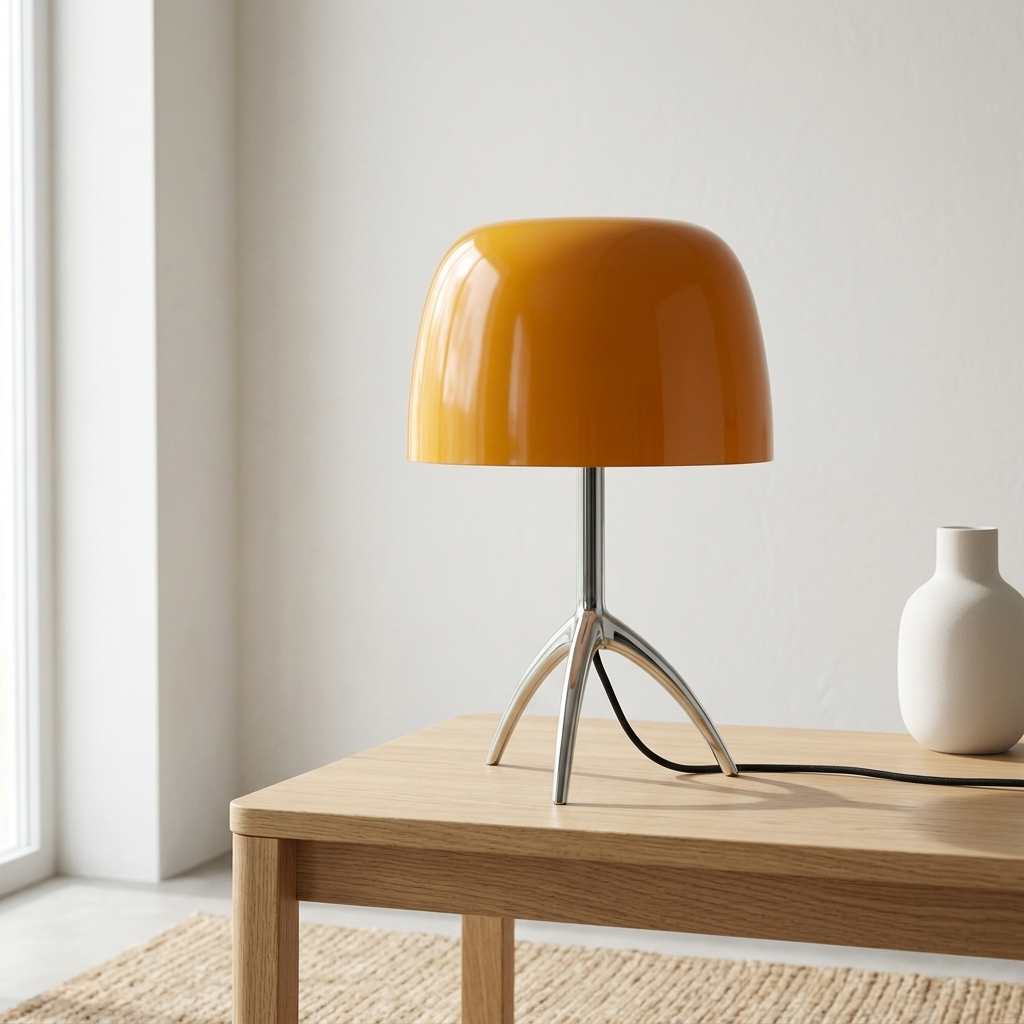 Lampa Stołowa Trójnóg do Salonu | Retro