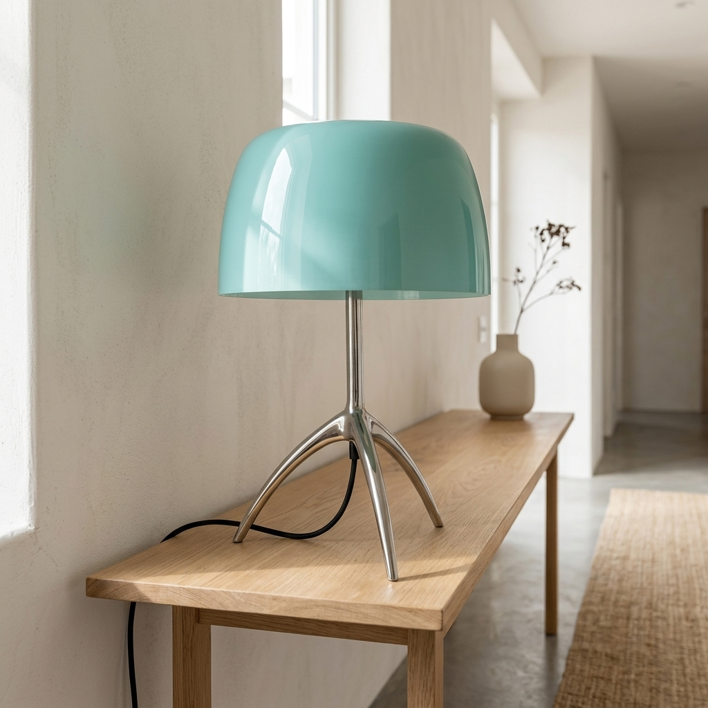 Lampa Stołowa Trójnóg do Salonu | Retro