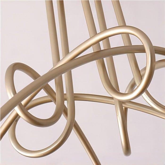 Lampa Sufitowa Do Salonu Z Wieloramienną Konstrukcją | Nowoczesna