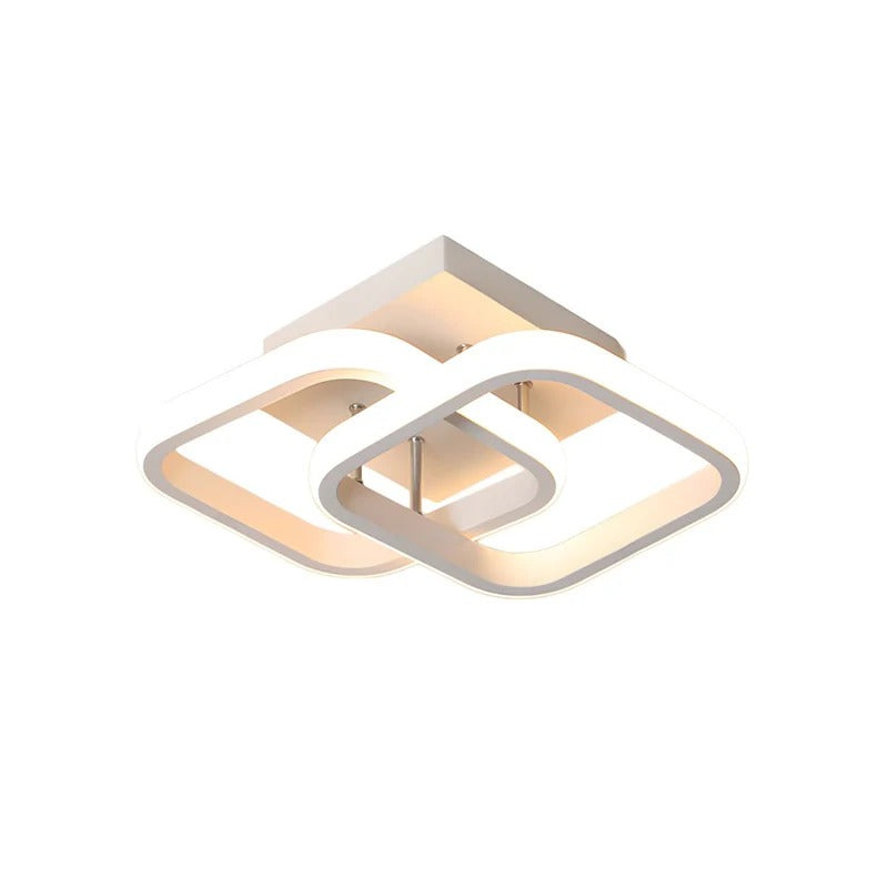 Lampa Sufitowa LED Do Salonu i Sypialni - Minimalistyczna