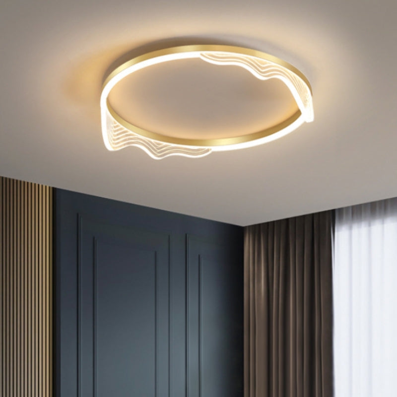 Lampa Sufitowa LED Nowoczesna do Salonu i Sypialni | Designerska