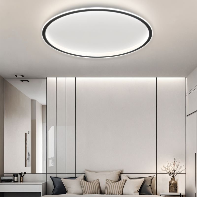 Lampa Sufitowa LED Okrągła Do Salonu | Nowoczesna