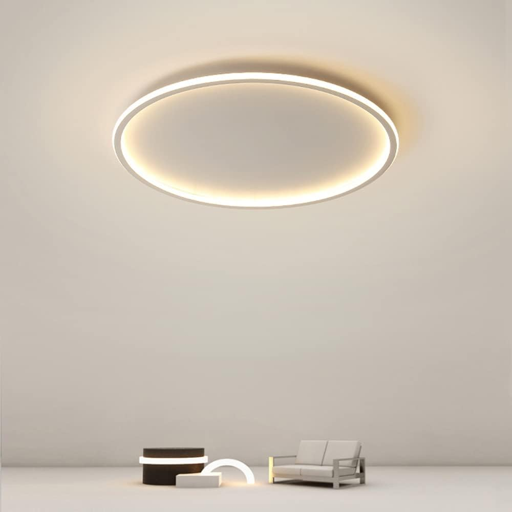 Lampa Sufitowa LED Okrągła Do Salonu | Nowoczesna