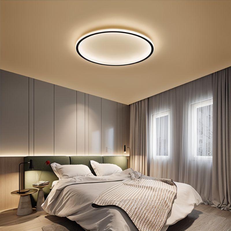 Lampa Sufitowa LED Okrągła Do Salonu | Nowoczesna