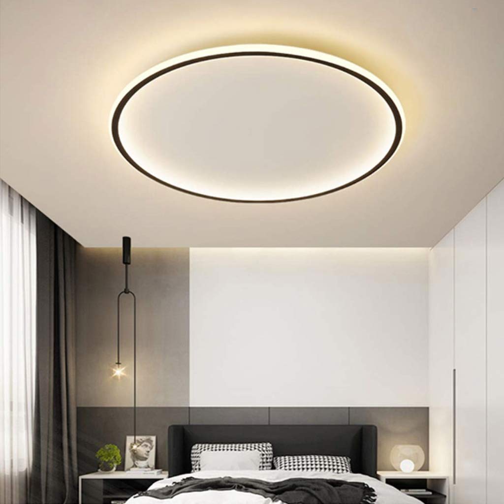 Lampa Sufitowa LED Okrągła Do Salonu | Nowoczesna