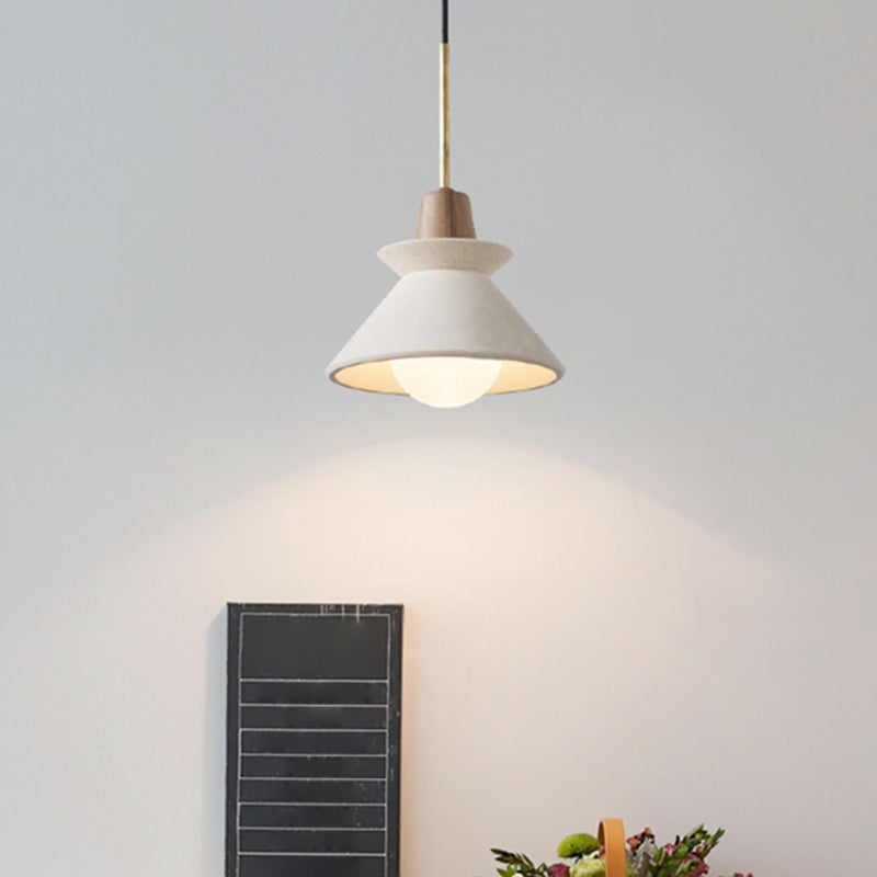 Lampa Sufitowa Wisząca z Drewnianym Akcentem do Kuchni i Jadalni | Nowoczesna