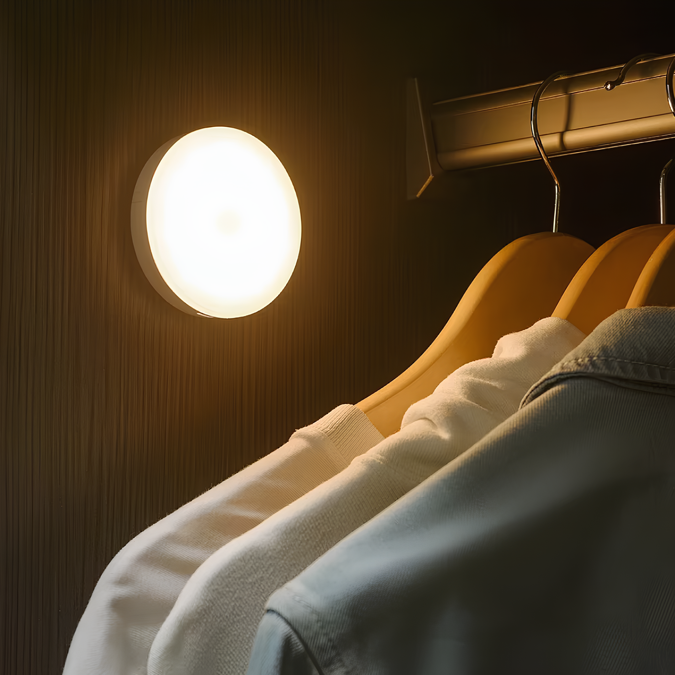 Lampa Wewnętrzna z Czujnikiem Ruchu LED | Montaż Bezprzewodowy