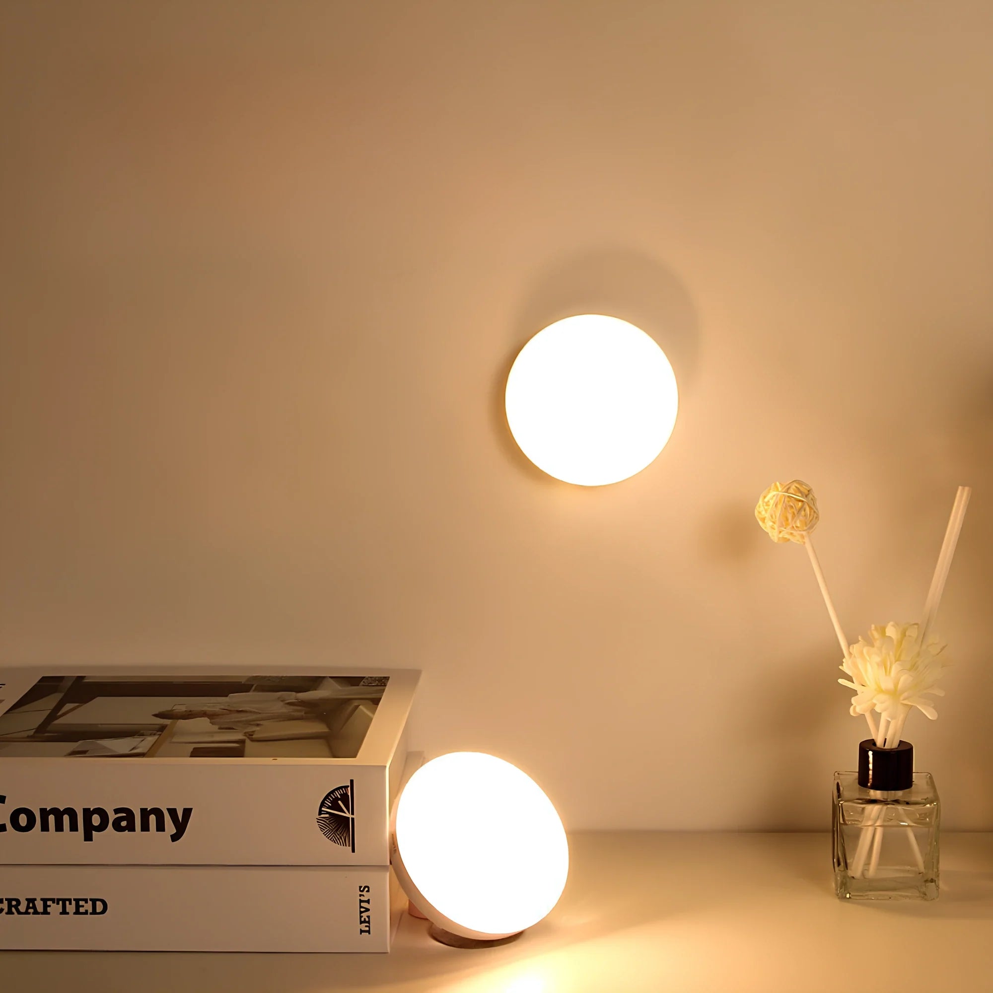 Lampa Wewnętrzna z Czujnikiem Ruchu LED | Montaż Bezprzewodowy