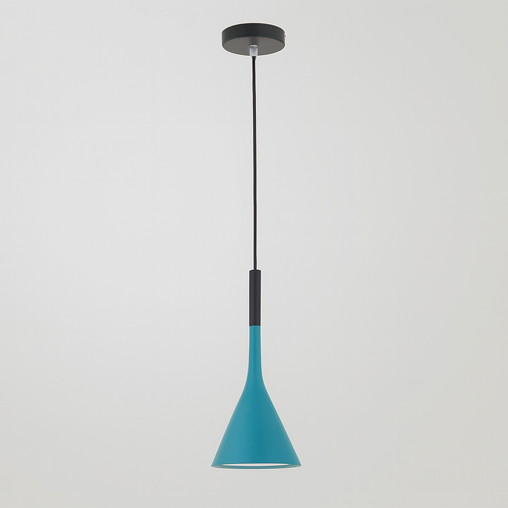 Lampa Wisząca Nowoczesna Do Salonu Kuchni | Stożkowa