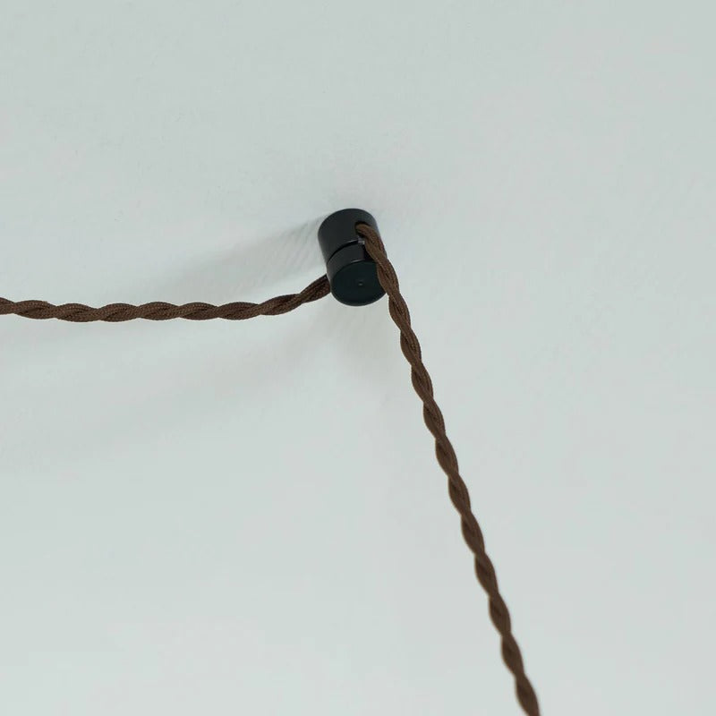 Lampa Wisząca Szklana Drewniana Salon | Nowoczesna