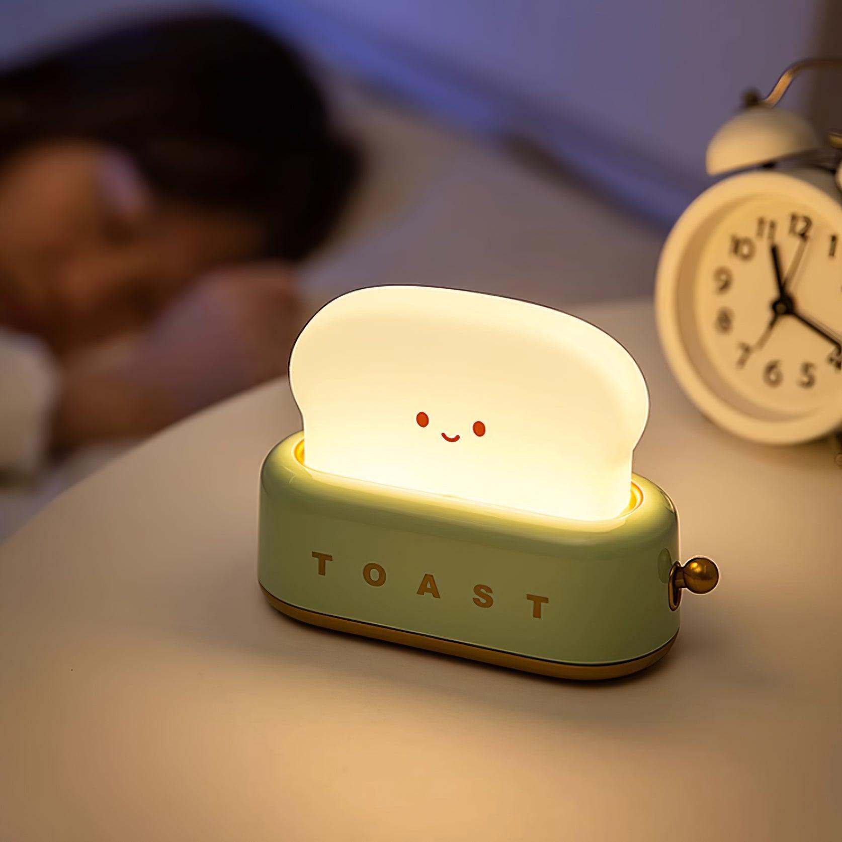 Lampka Nocna Dla Dzieci w Kształcie Tostera | Pokój Dziecka I Sypialnia