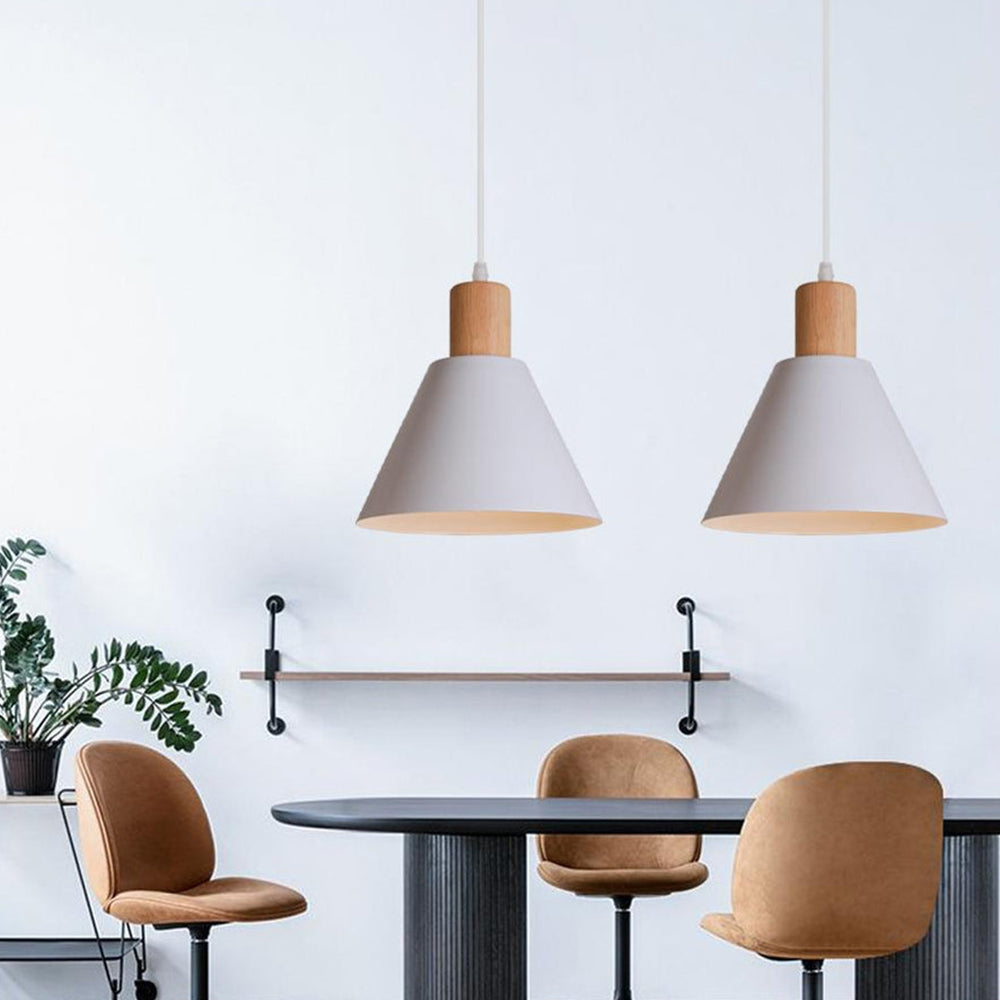 Lampy Do Kuchni Wiszące Z Kloszem | Stożkowe