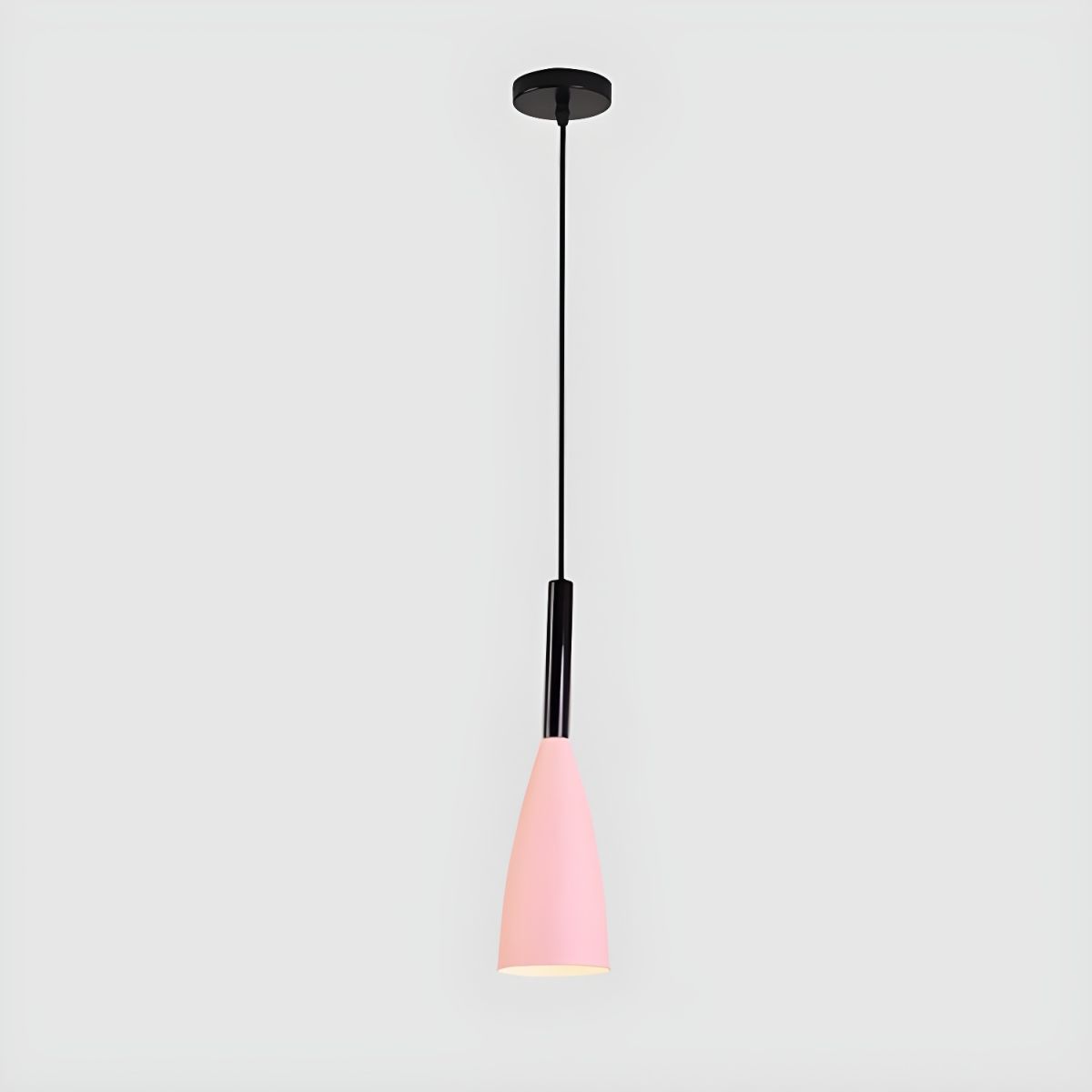 Lampy Do Salonu Wiszące LED Z Podłużnym Kloszem Nad Stołem | Nowoczesne