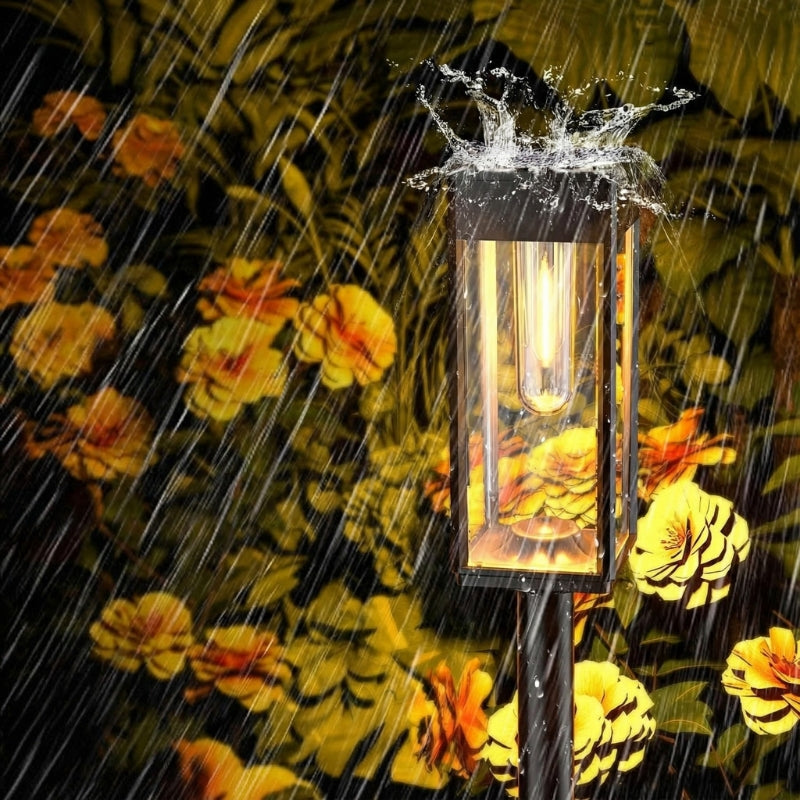 Lampy Ogrodowe Solar LED Do Ogrodu | Czarne