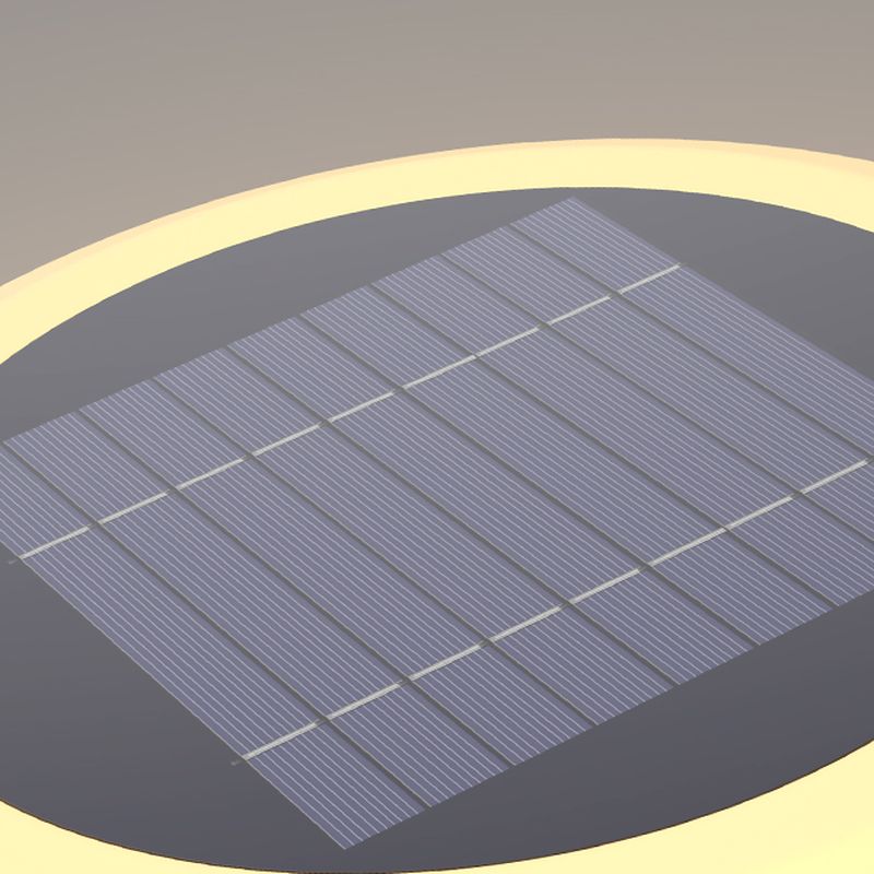 Lampy Solarne LED Na Ogrodzenie Do Ogrodu | Słupkowe