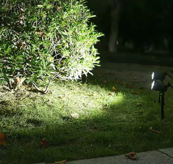 Lampy Solarne LED Reflektor Punktowy z Montaż | Zewnątrz