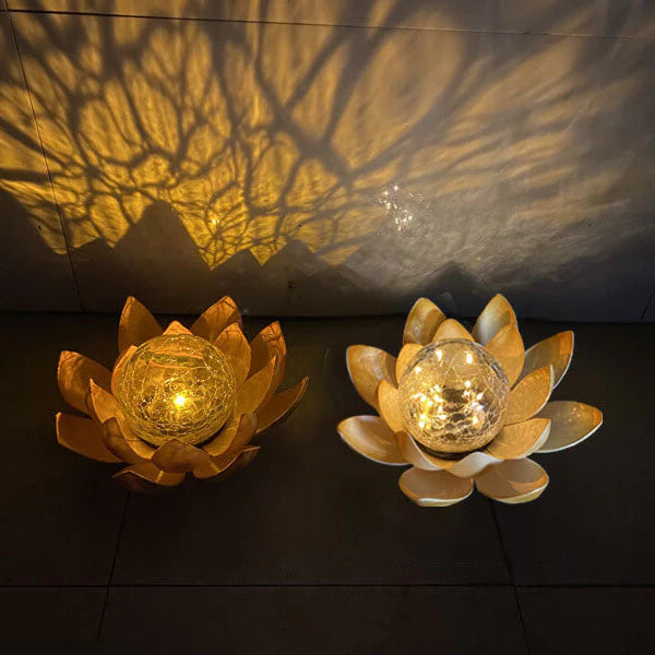 Lampy Solarne Lotus LED | Dekoracyjna Lampa Ogrodowa
