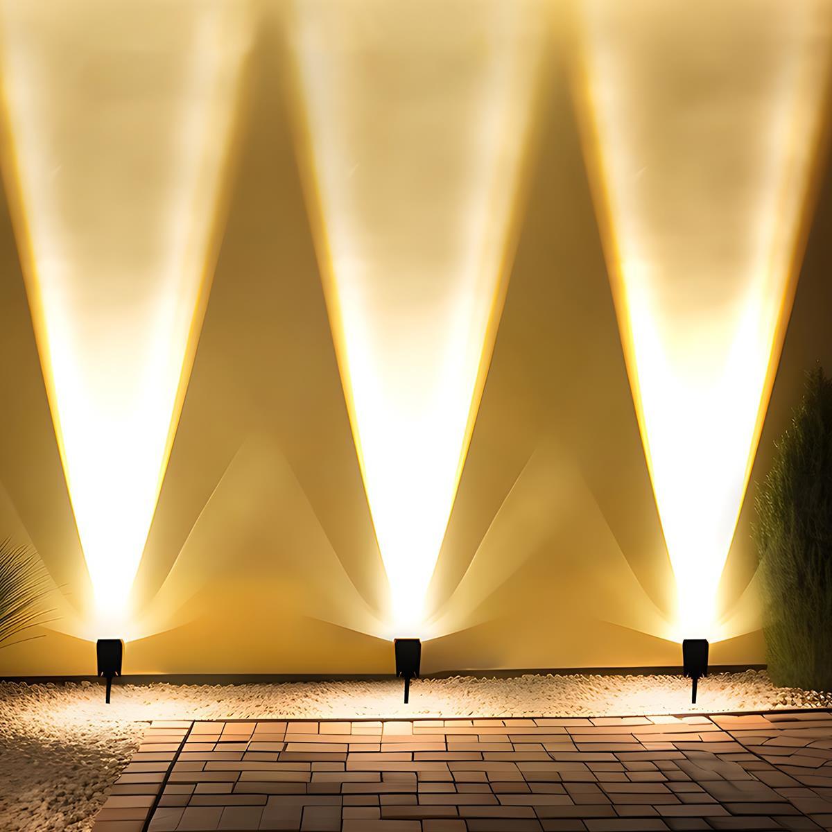 Lampy Solarne Reflektor Punktowy Ogrodzie LED | Zewnątrz