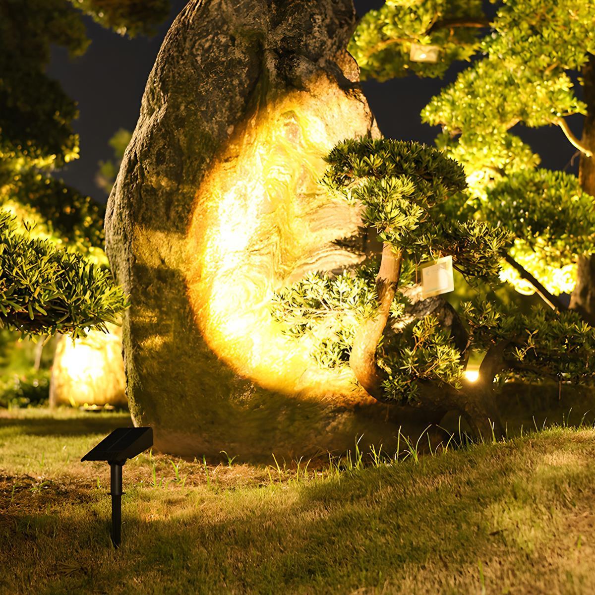 Lampy Solarne Reflektor Punktowy Ogrodzie LED | Zewnątrz