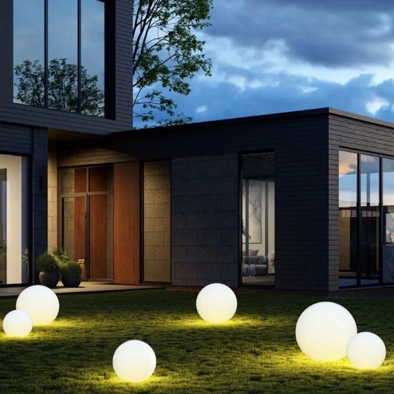 Lampy Zewnętrzne LED Kule Ogrodowe | Oświetlenie Tarasowe i Ścieżkowe