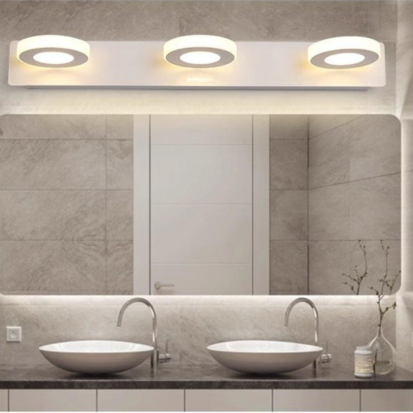 Lampy do Kuchni LED Ścienne z Okrągłymi Kloszami | Nowoczesne