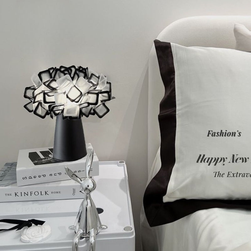 Ledy Lampa Stołowa Kwiatowa Nowoczesna Dekoracyjna | Kwiatowa