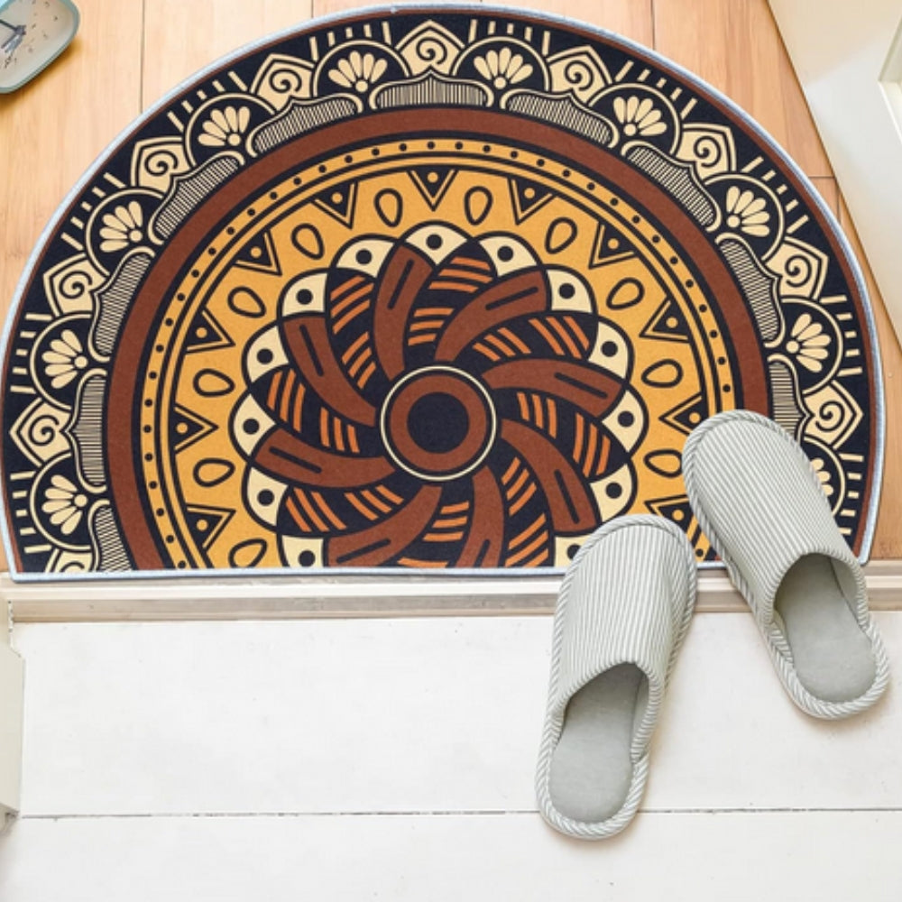 Mata Półokrągła Kolorowa Etniczna | Boho