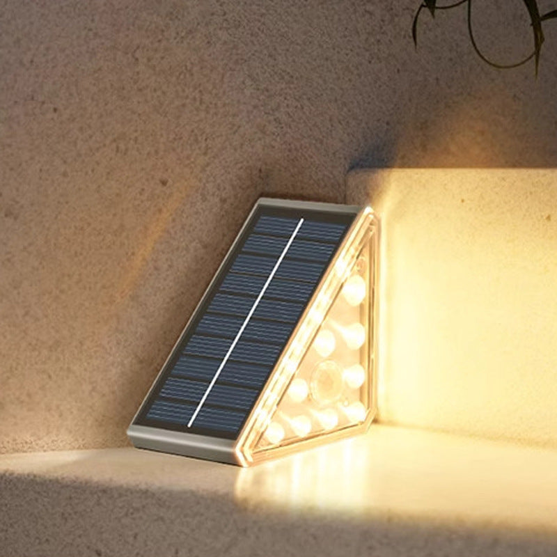 Lampy Solarne Schodowe Zewnętrzne na Ogrodzenie i Taras | LED