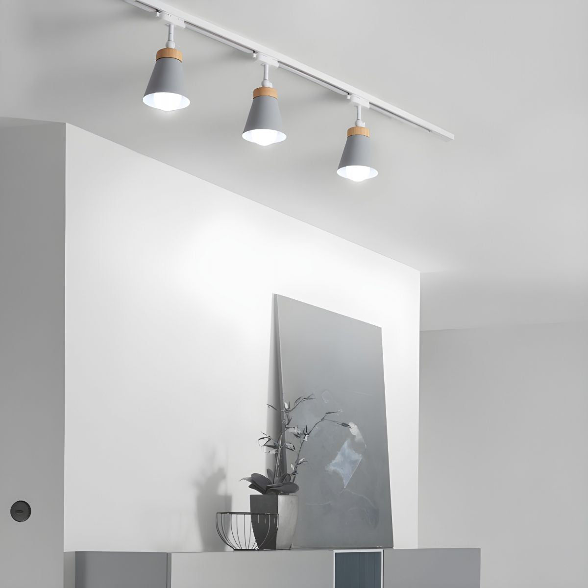 Oświetlenie Szynowe 3-Punktowe Do Salonu | Regulowane