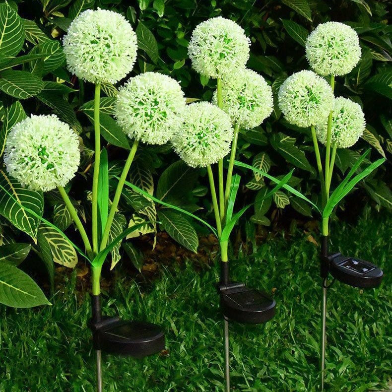 Solarne Lampy Zewnętrzne LED Kwiatowe | Dekoracyjne Do Ogrodu