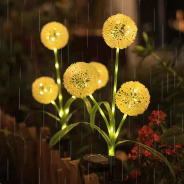 Solarne Lampy Zewnętrzne LED Kwiatowe | Dekoracyjne Do Ogrodu