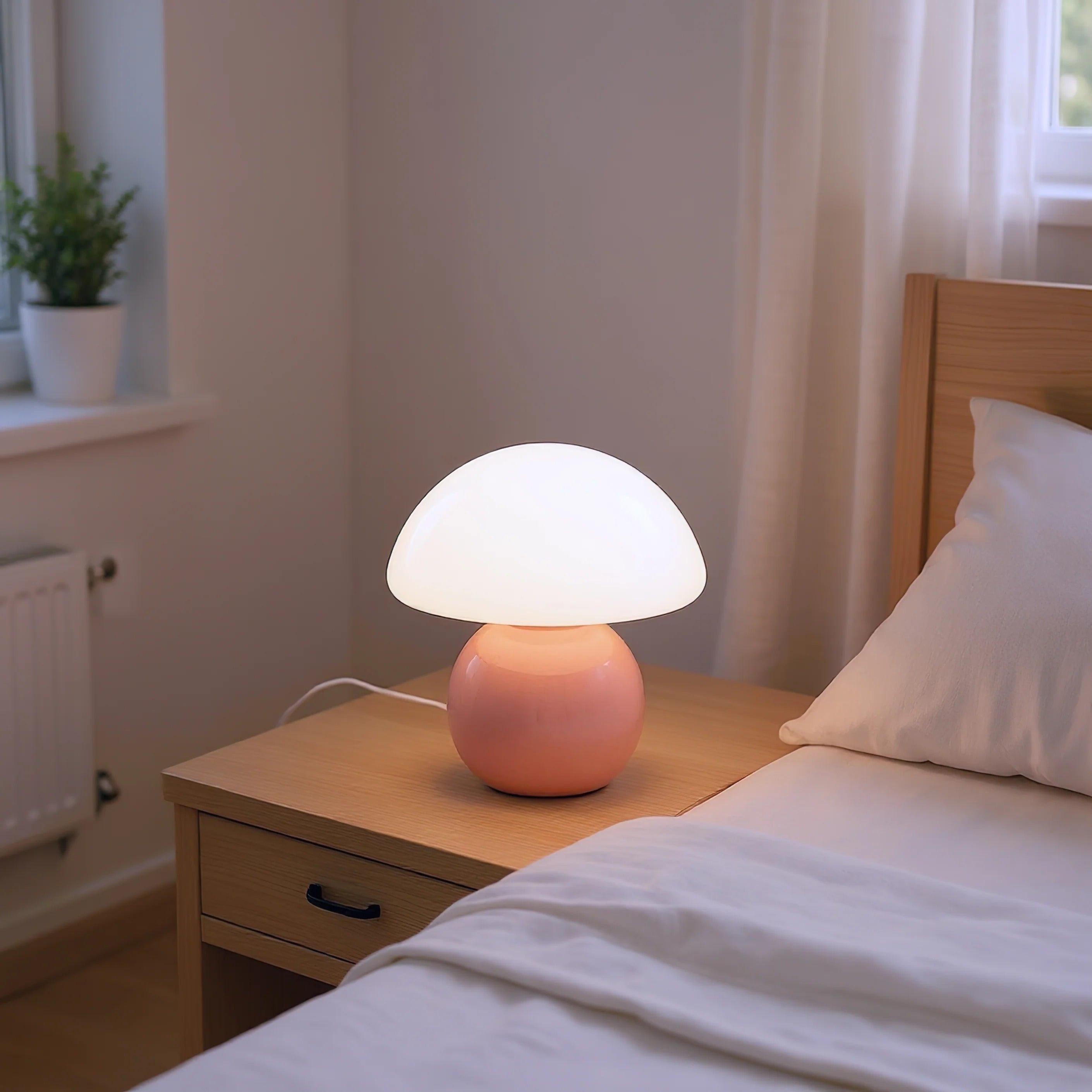 Lampa Do Sypialni Stołowa | Design Grzybek