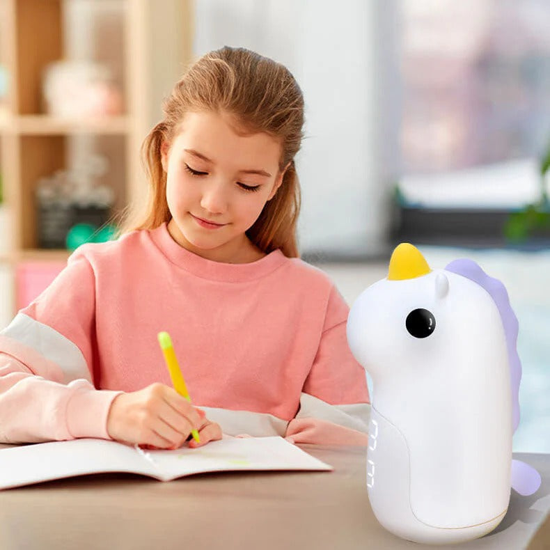 Budzik LED Jednorożec z Lampką Nocną | Cyfrowy