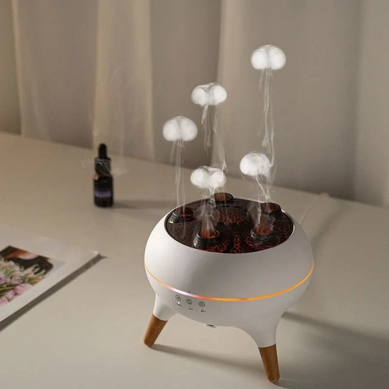 Dyfuzor Zapachowy Meduza LED | 5 Dysz