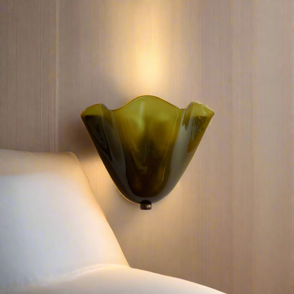 Kinkiet Muszla Salon Sypialnia | Mały