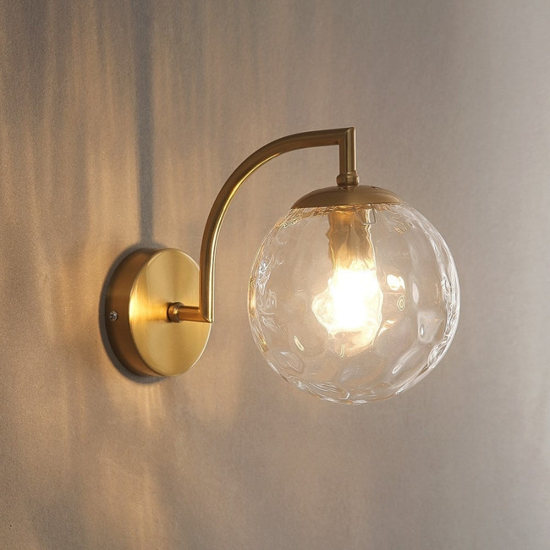 Kinkiet Szklany Do Sypialni I Salonu | Kulisty